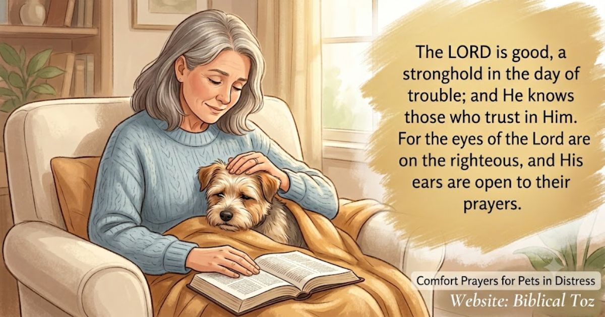 Comfort Prayers for Pets in Distress