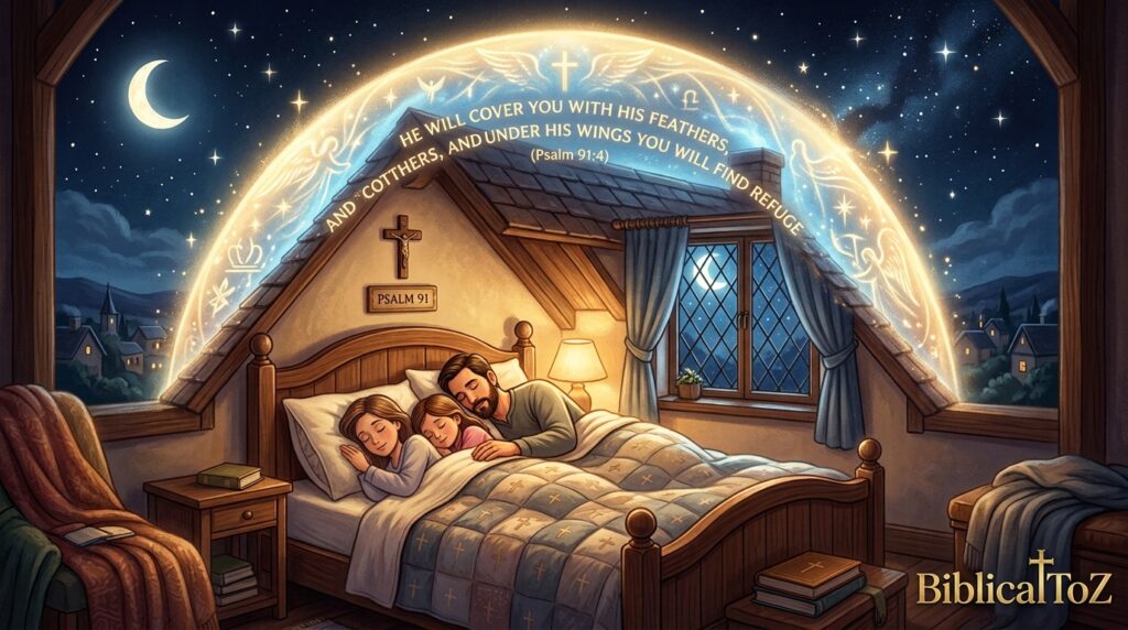 Night prayer for family protection