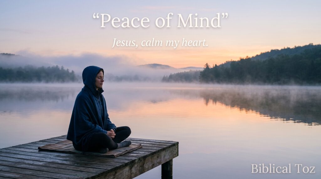Morning Prayer for Peace of Mind (Prayer for Anxiety Relief)