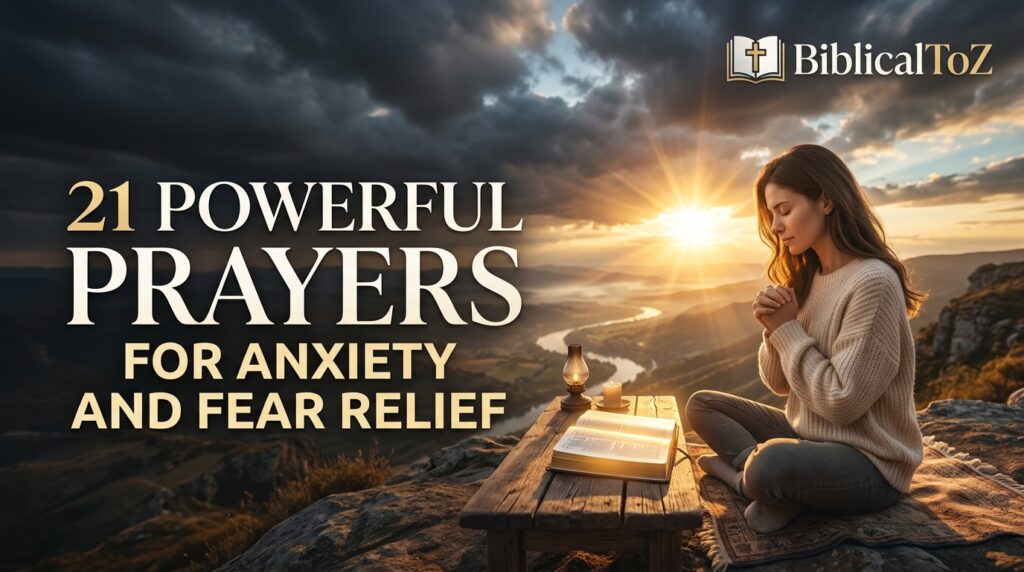 Prayer for Anxiety Relief