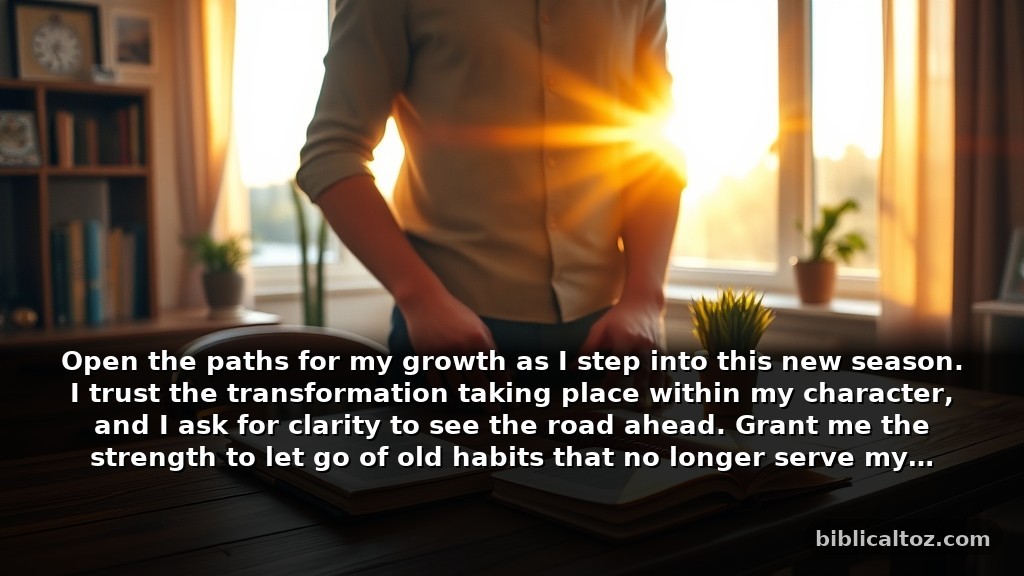 Heartfelt Bible prayer for breakthrough during a season of growth