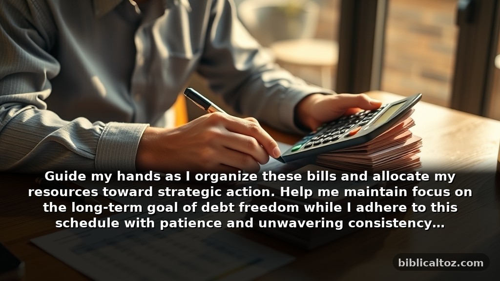 Modern Bible prayer for debt relief when building a <strong>debt repayment plan</strong>” class=”wp-image-2930″/></figure>



<div class=