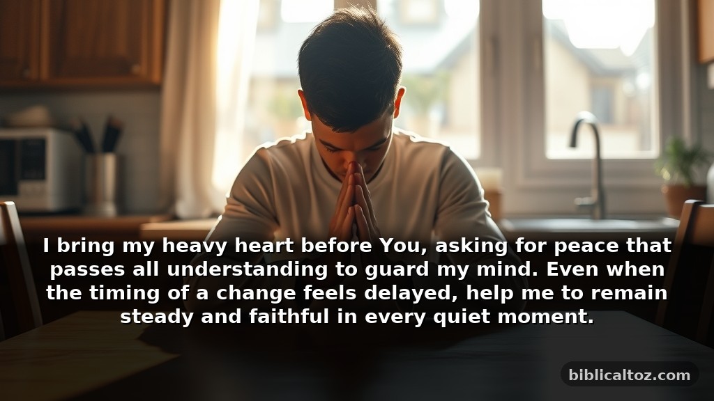 Bible prayer for miracles of patience during difficult seasons