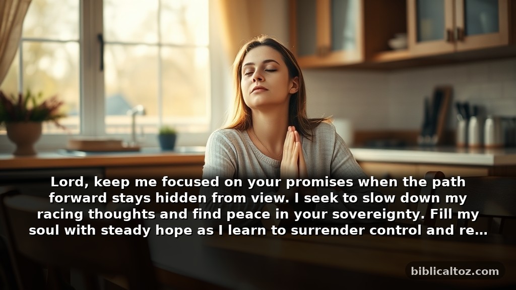 Short prayers during waiting season for finding patience