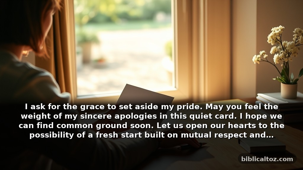 Short prayers for reconciliation to send in cards
