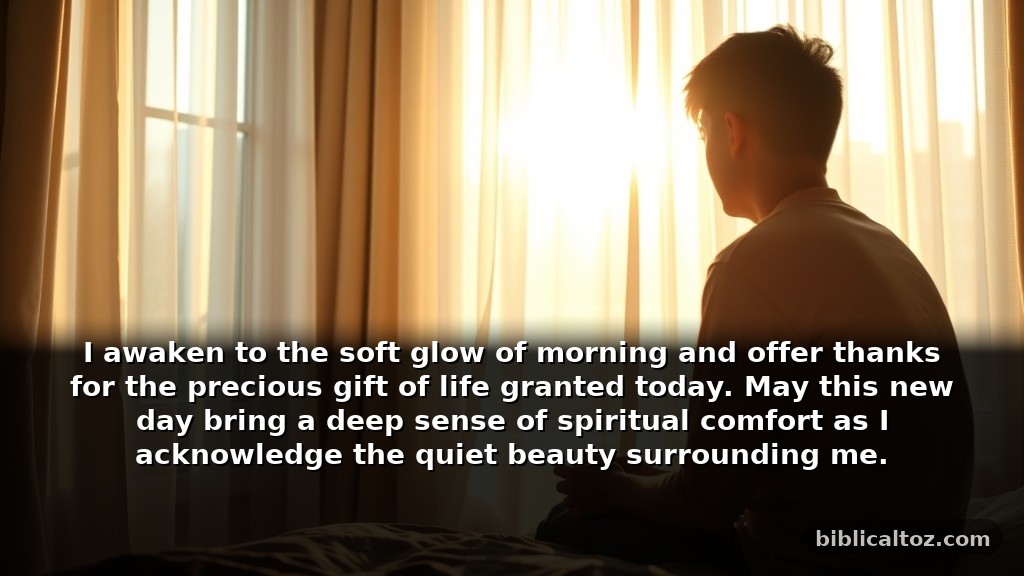 Morning prayer for cancer patient to express gratitude