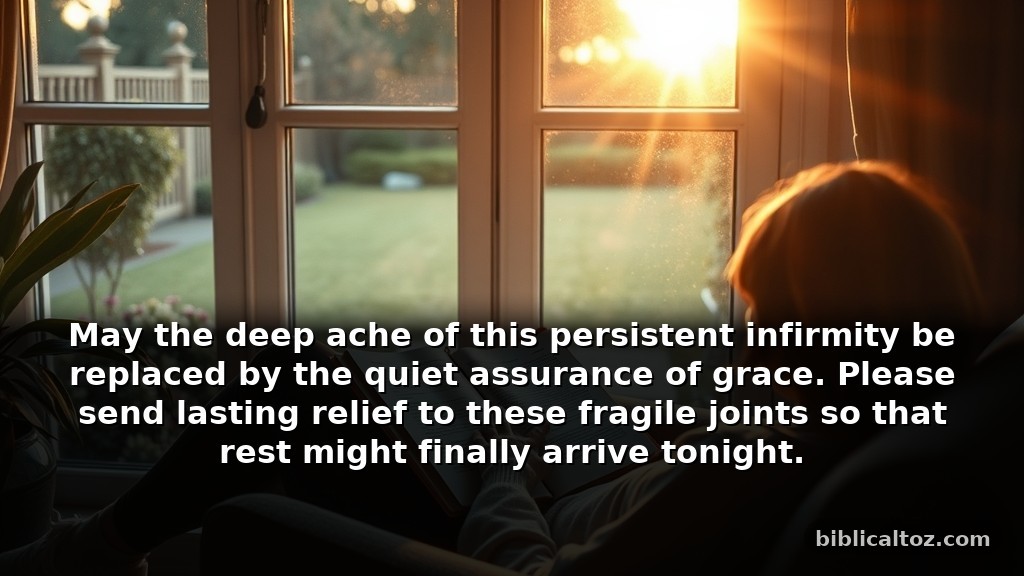 Comforting Prayer for Healing Scriptures for Chronic Pain