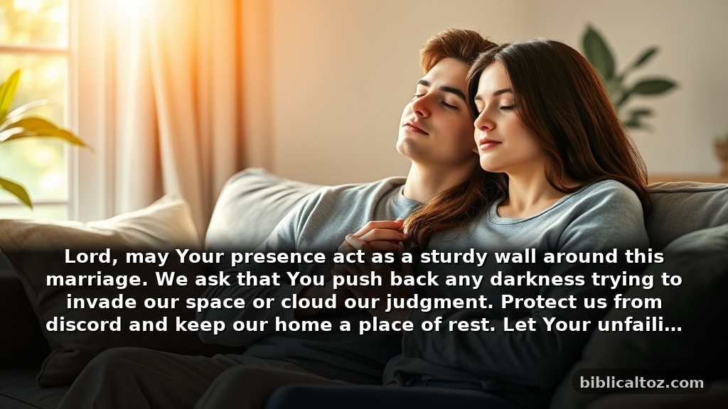 Short prayers for marriage restoration to protect the home