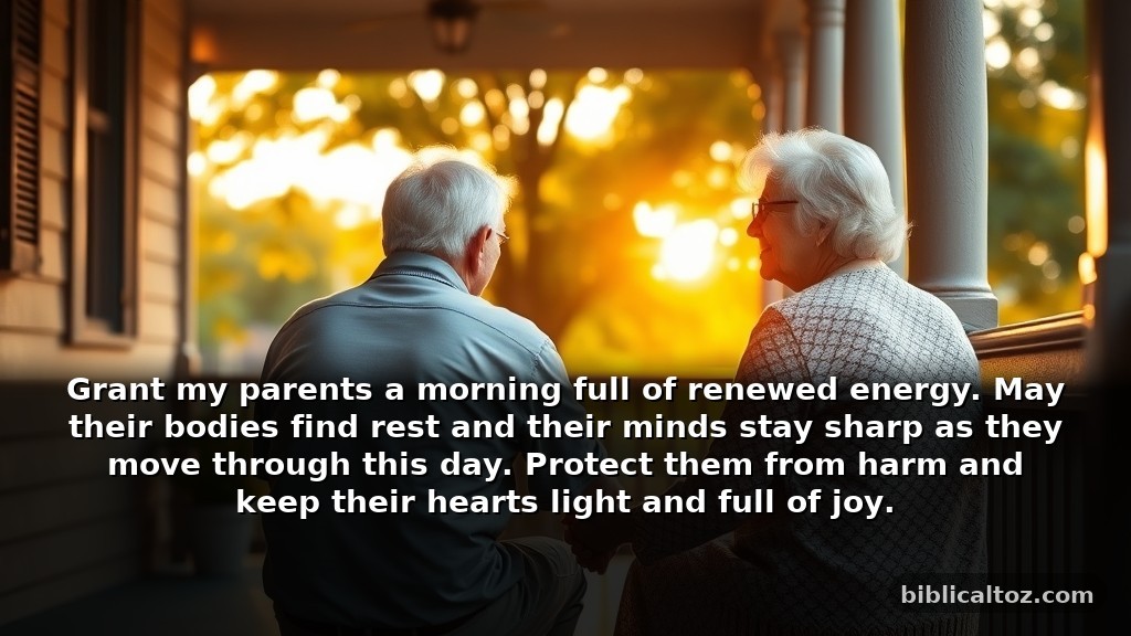 Short prayer for parents' health for daily cards