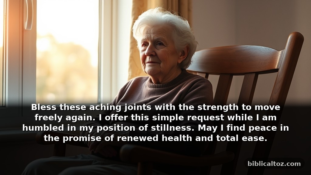 Gentle afternoon prayer verses for physical healing