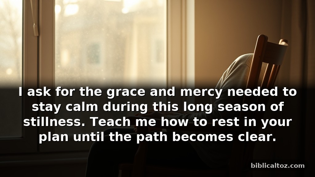Simple prayer for faith to foster patience