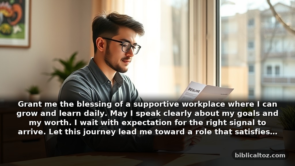 Short prayer for new job for social media