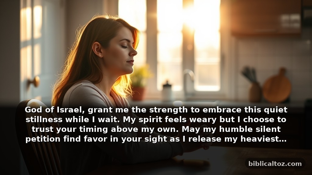 Short Powerful Prayers Inspired by Hannah's Prayer for Quiet Moments
