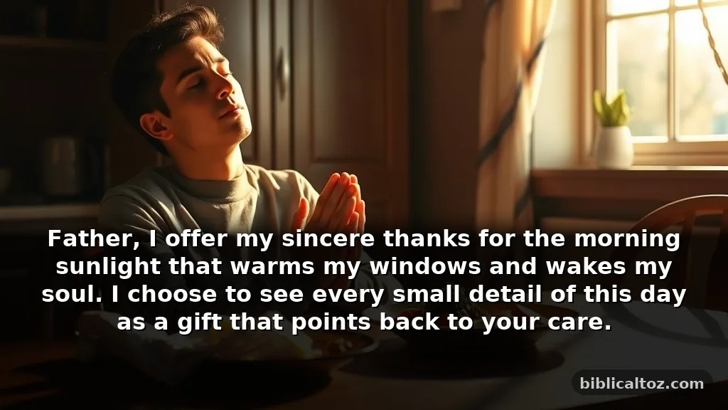 Sweet Prayer Points With Bible Verses About Gratitude and Joy