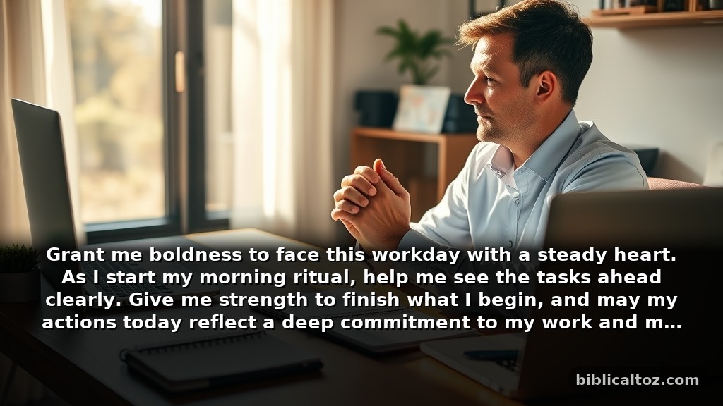 Short Powerful Prayers Inspired by Nehemiah's Prayers for Quick Morning Focus