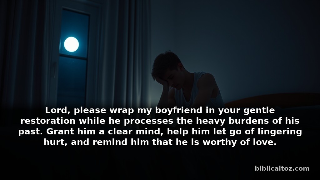 Deep Bible Prayer for My Boyfriend for Emotional Healing