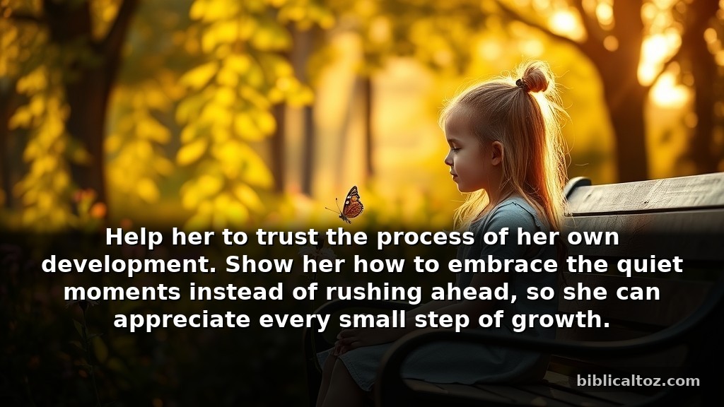 Sweet Bible Prayer for My Granddaughter Learning the Gift of Patience