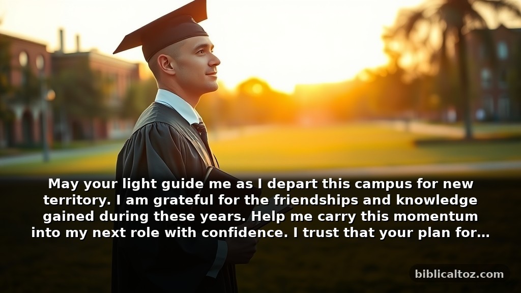 Short Bible Graduation Prayer for Instagram Captions