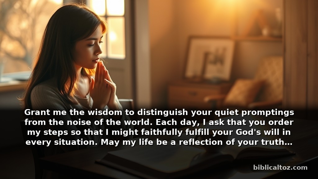 Modern Bible New Year Prayer for Divine Guidance