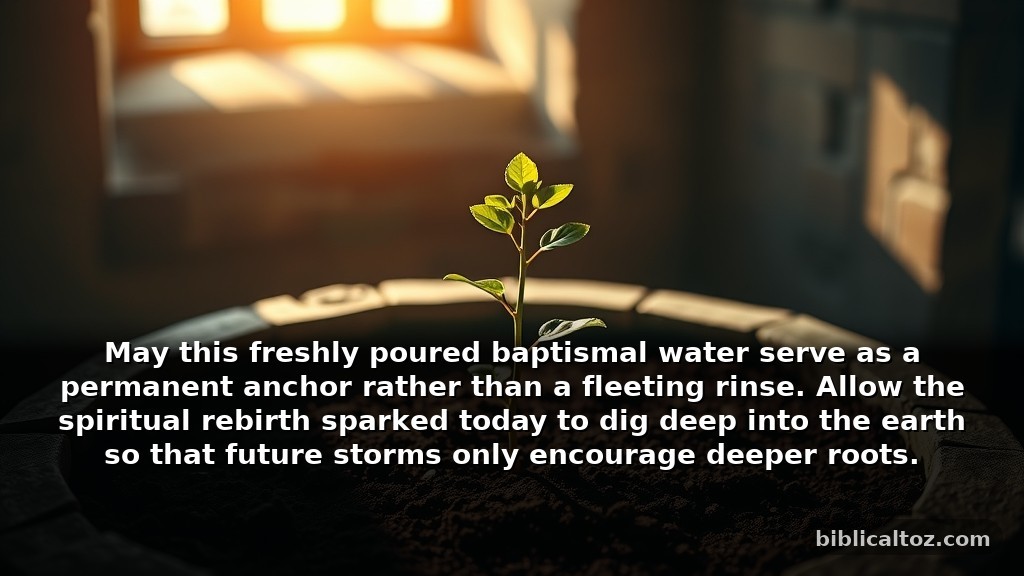 Clever Prayer After Baptism for Growth in Faith and Maturity