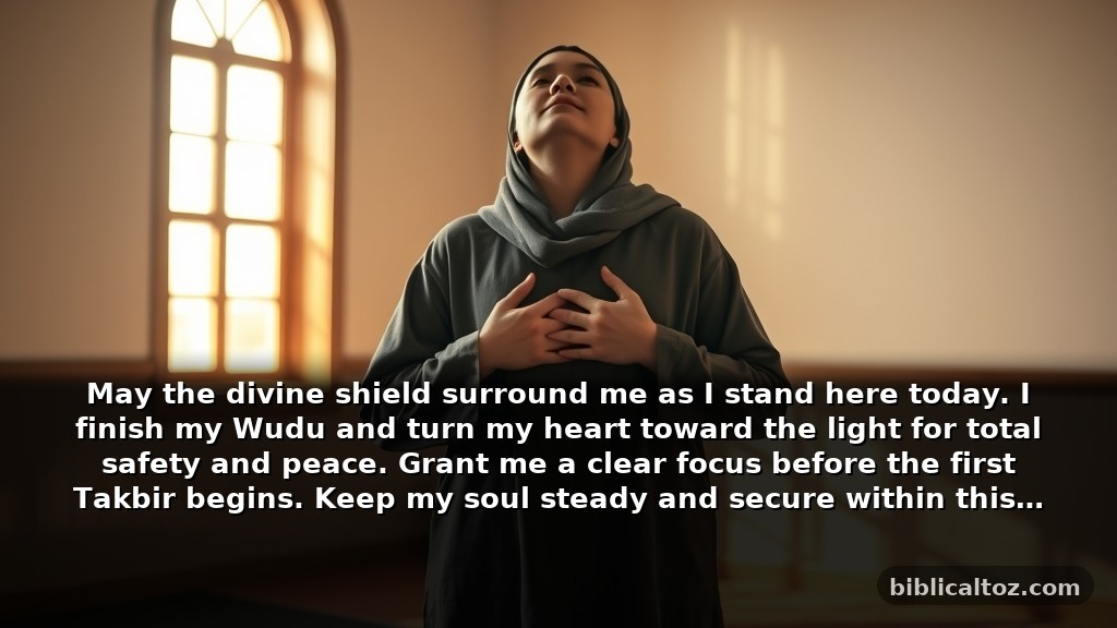 Short Prayer Before Offering for Divine Protection