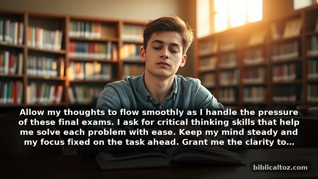 Short Bilbe Prayer for Students Before <strong>Final Exams</strong>” class=”wp-image-3439″/></figure>



<div class=