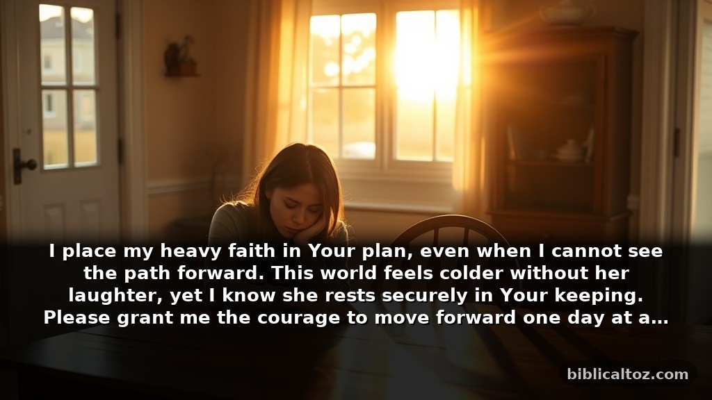 Short bible Prayer for Loss of Mother for Instagram Captions