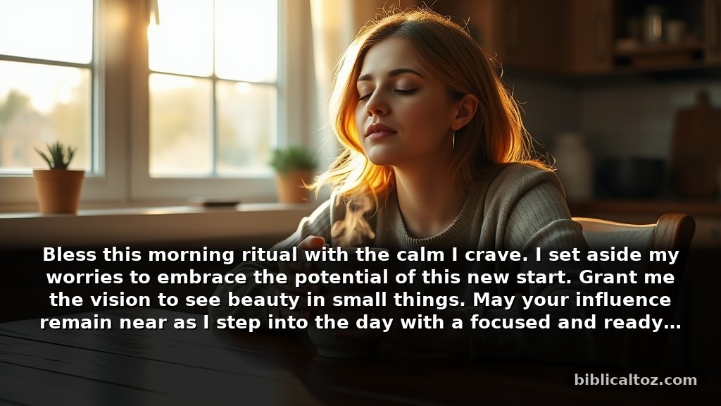 Short prayer for emotional strength for morning routines