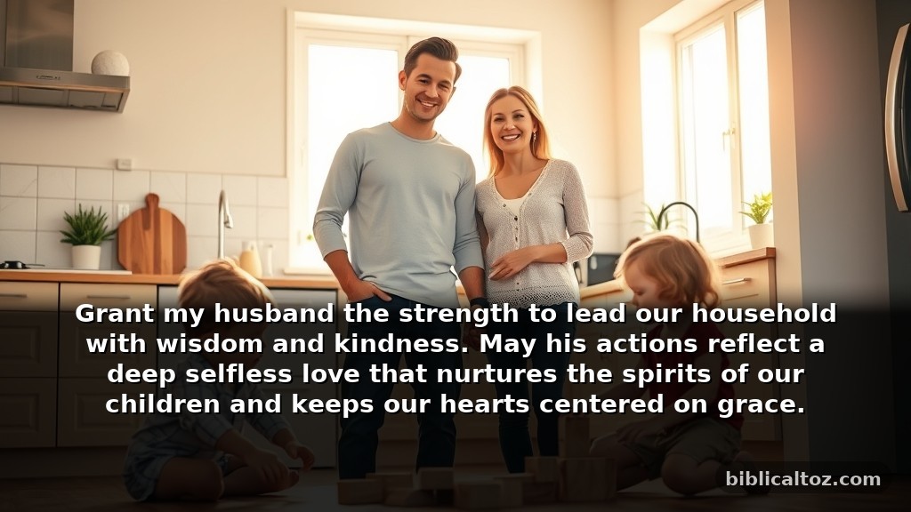 Prayer for encouragement for marriage and his family