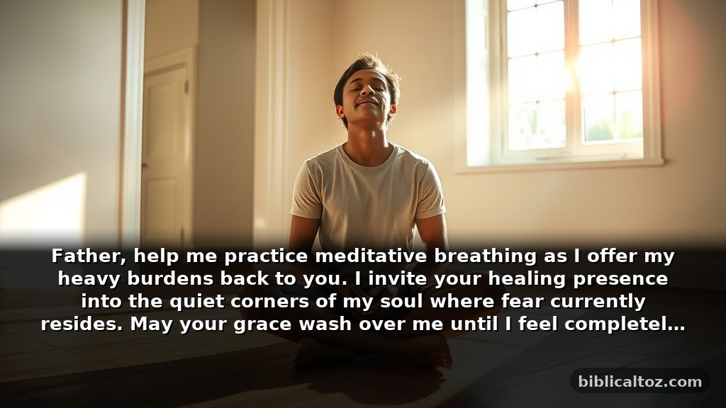 Heartfelt Prayer for Stress for Spiritual Healing and Rest