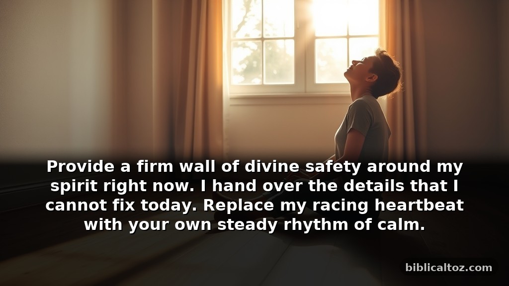 Short prayer for worry to find immediate protection