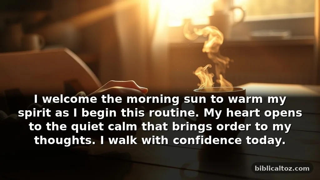 Short Powerful Declarations for Your Morning Routine