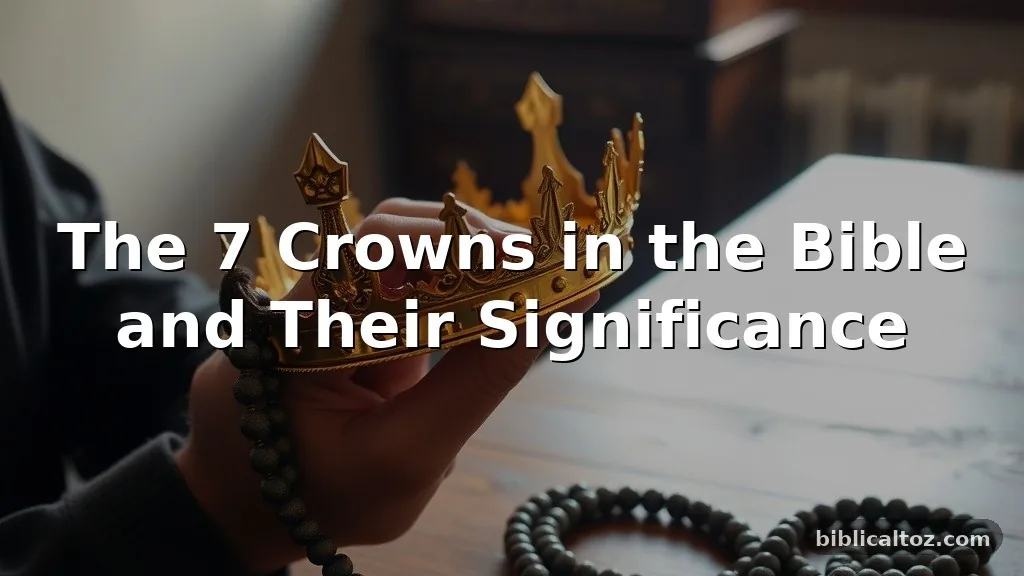 7 crowns in the Bible