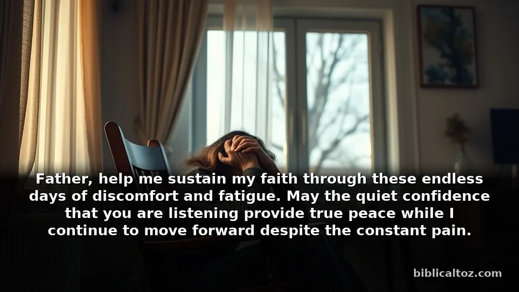 When You Need Healing Scriptures and Prayers for Chronic Illness