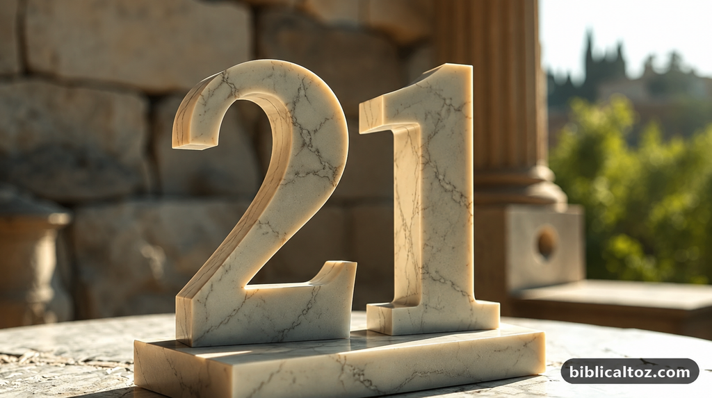 The Symbolism of Twenty-One in Scripture - number 21 meaning in the Bible