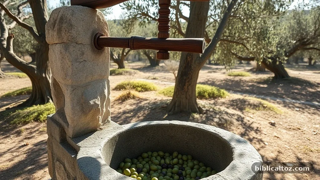 A Staple of Daily Life - oil symbolism in the Bible
