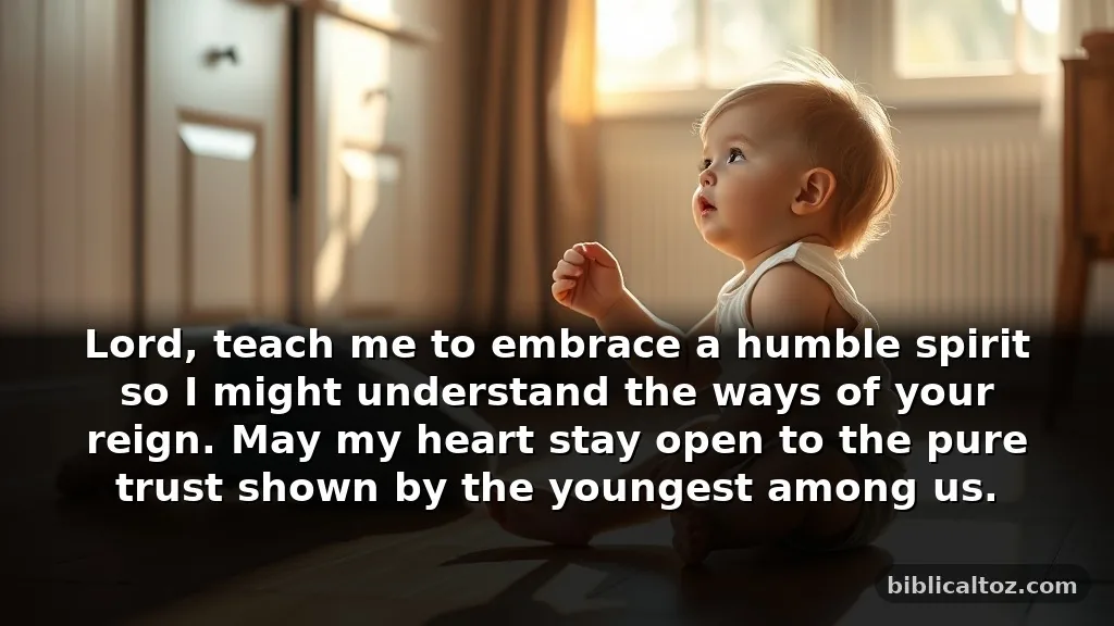 Biblical Lessons About Children and the Kingdom of God