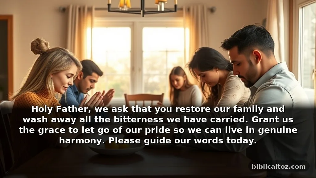 Heartfelt Bible Verses About God's Mercy for Families Seeking Forgiveness