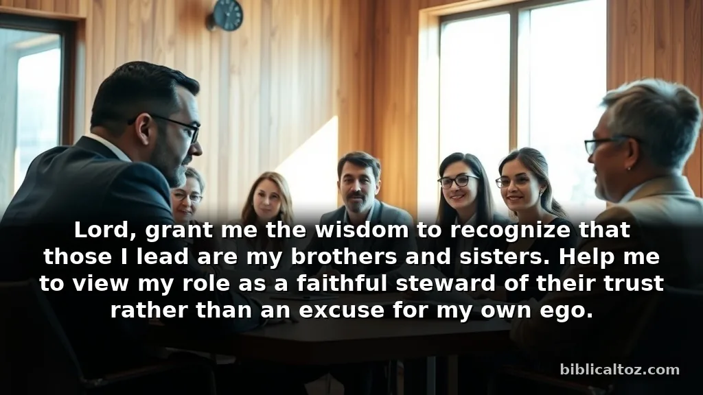 Bible Verses About Humility for Guidance in Leadership