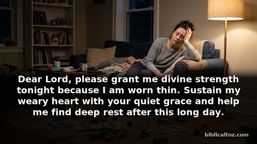 Short Biblical Prayer for Single Mothers During Exhausting Days
