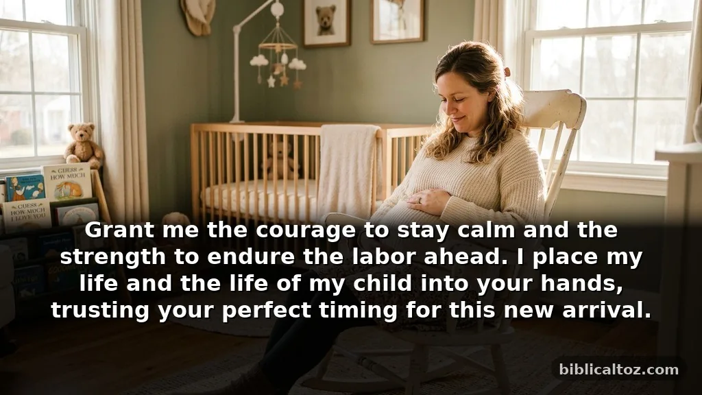 Guided Biblical Prayer for Unborn Child and Pregnancy Protection for Safe Delivery and Labor