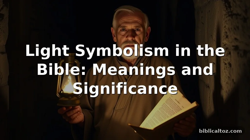 light symbolism in the Bible