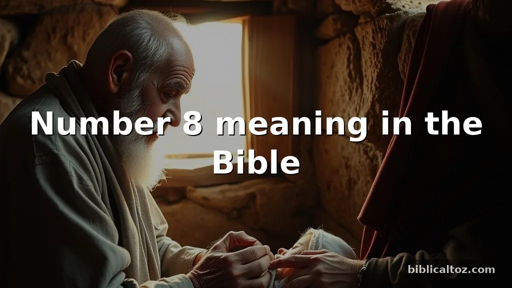 number 8 meaning in the Bible