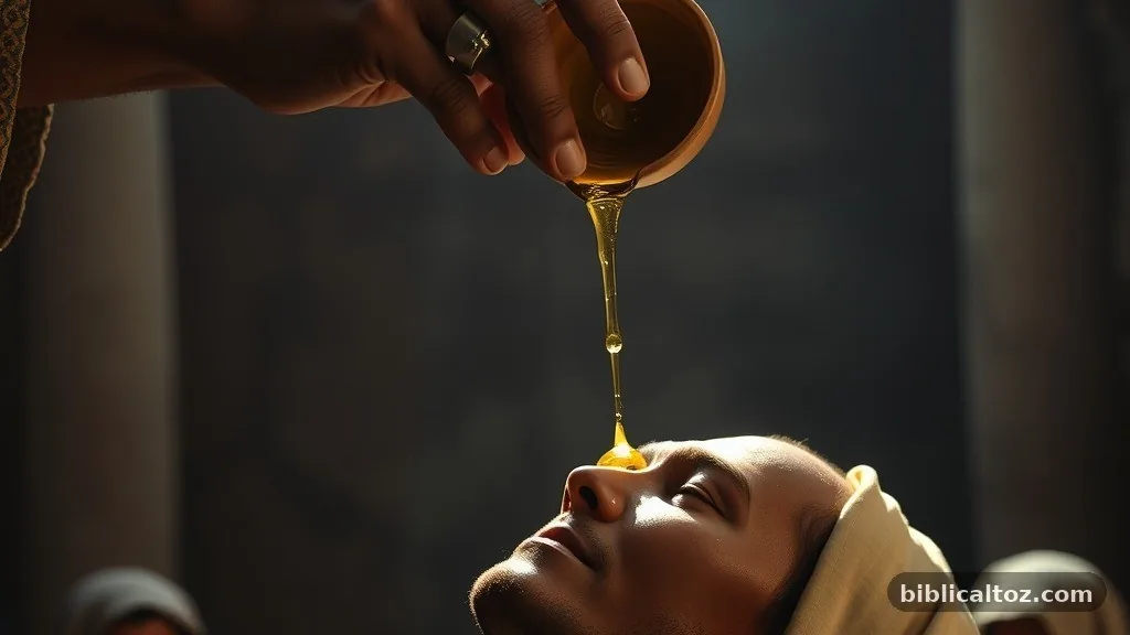 Oil and the Holy Spirit - biblical symbols and meanings