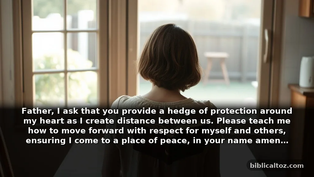 Heartfelt Prayer for a Broken Relationship and Setting Boundaries
