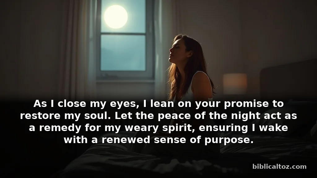 Evening Prayer for a Clean Heart to Find Rest