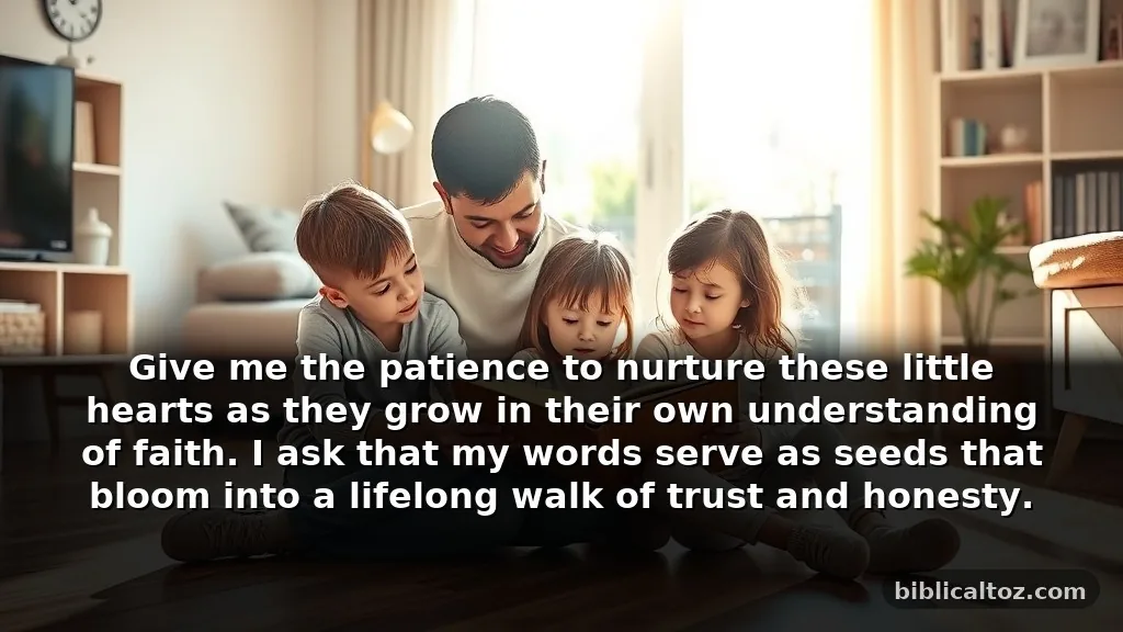 Prayer for a closer relationship with God for parents guiding their children