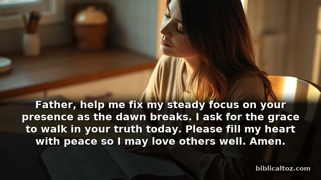 Short prayers for a deeper faith to start your morning