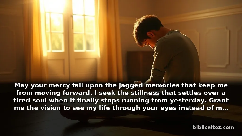 Reflective prayer for a pure heart for healing past wounds