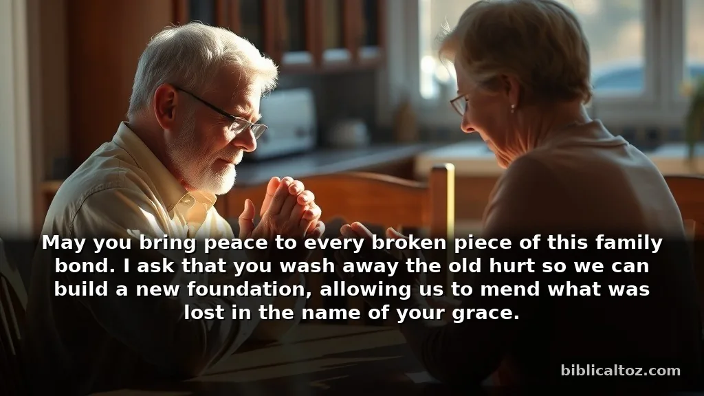 Intercessory Prayer for a Wayward Child to Encourage Healing and Reconciliation